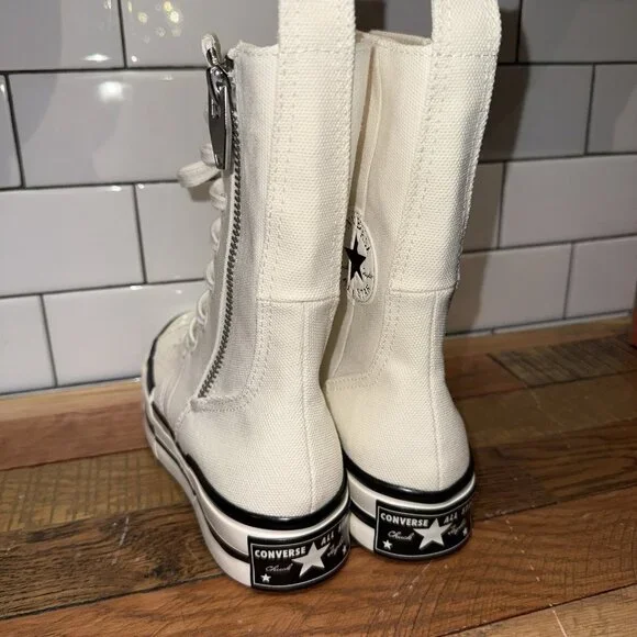 New Converse Women Chuck 70 Plus X-Hi High Top Platform Sneakers Boots Size 6 - Picture 4 of 8